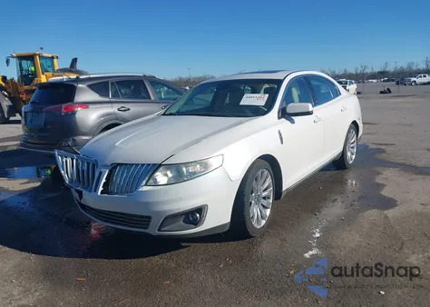 2011 Lincoln Mks z USA, uszkodzony, nr VIN 1LNHL9DR9BG606927